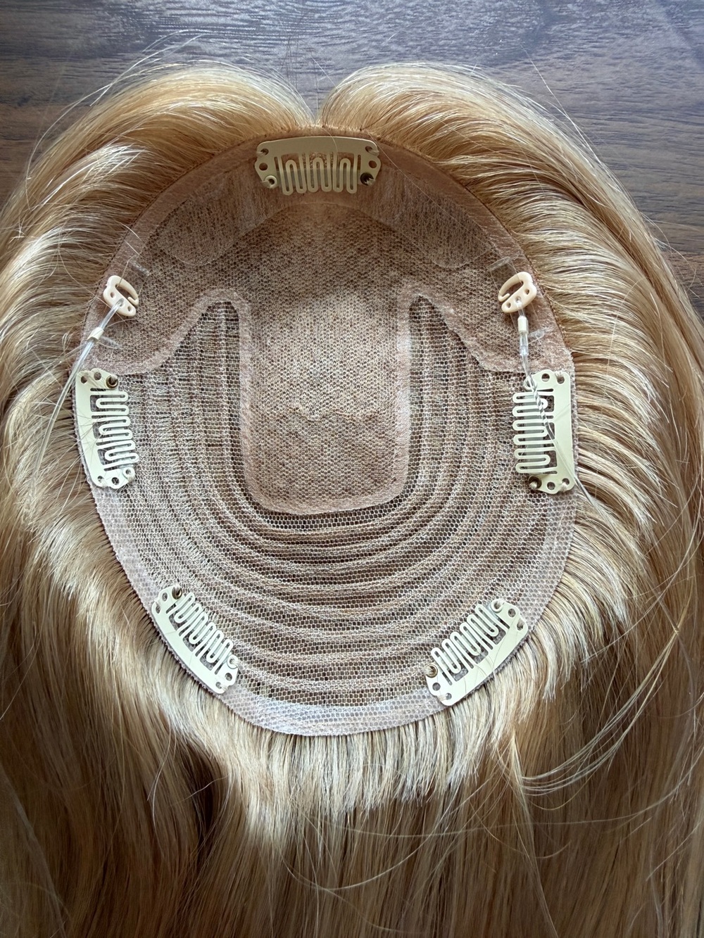 Luxy Hair 14" Dirty Blonde Hair Topper (65g) - Picture 2 of 13